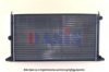 AKS DASIS 040470N Radiator, engine cooling
